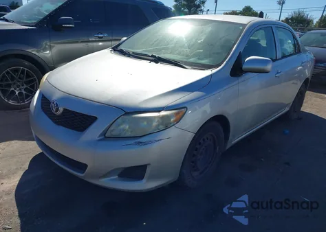 2009 Toyota Corolla Le из США, поврежденный, VIN JTDBL40E499039492